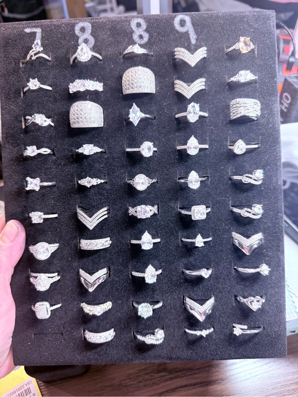GRA diamond tested Moissanite Rings. Silver 925 bands $45-600 sizes 6-10